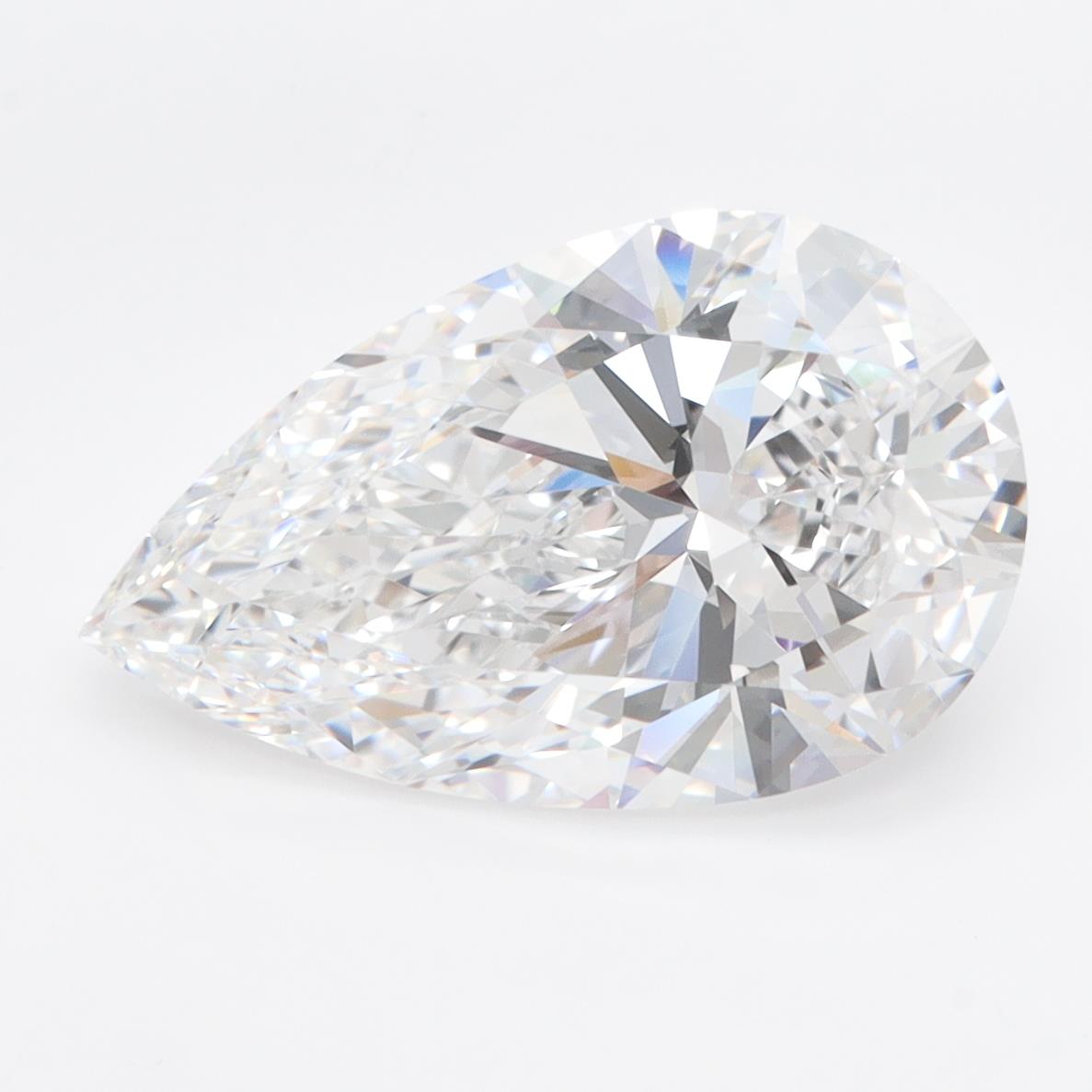 IGI 4.01 Carat Pear Lab Grown Diamond 人工培育鑽石 實驗室人造鑽石
