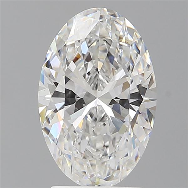 IGI 2.60 Carat Oval Lab Grown Diamond 人工培育鑽石 實驗室人造鑽石