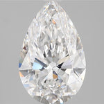 IGI 3.33 Carat Pear Lab Grown Diamond 人工培育鑽石 實驗室人造鑽石