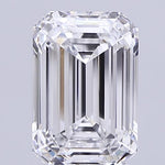 GIA 3.55 Carat Emerald Lab Grown Diamond 人工培育鑽石 實驗室人造鑽石