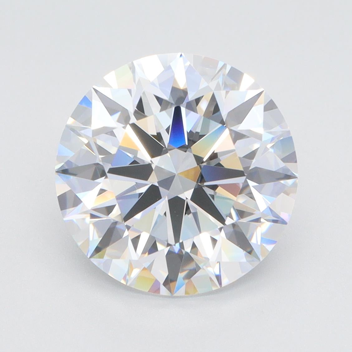 GIA 4.44 Carat Round Brilliant Lab Grown Diamond 人工培育鑽石 實驗室人造鑽石