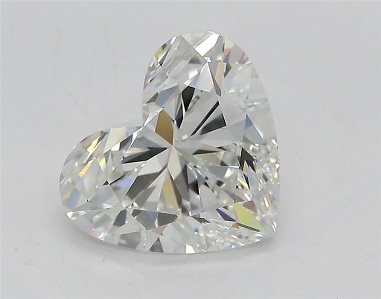 IGI 1.58 Carat Heart Lab Grown Diamond