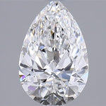 IGI 1.56 Carat Pear Lab Grown Diamond 人工培育鑽石 實驗室人造鑽石