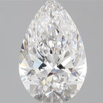 IGI 2.10 Carat Pear Lab Grown Diamond 人工培育鑽石 實驗室人造鑽石