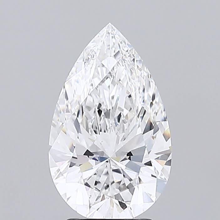 IGI 3.06 Carat Pear Lab Grown Diamond 人工培育鑽石 實驗室人造鑽石