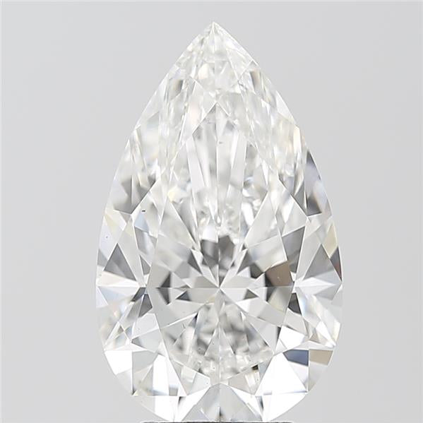 IGI 5.08 Carat Pear Lab Grown Diamond 人工培育鑽石 實驗室人造鑽石