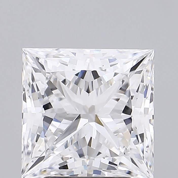GIA 3.10 Carat Princess Cut Lab Grown Diamond 人工培育鑽石 實驗室人造鑽石