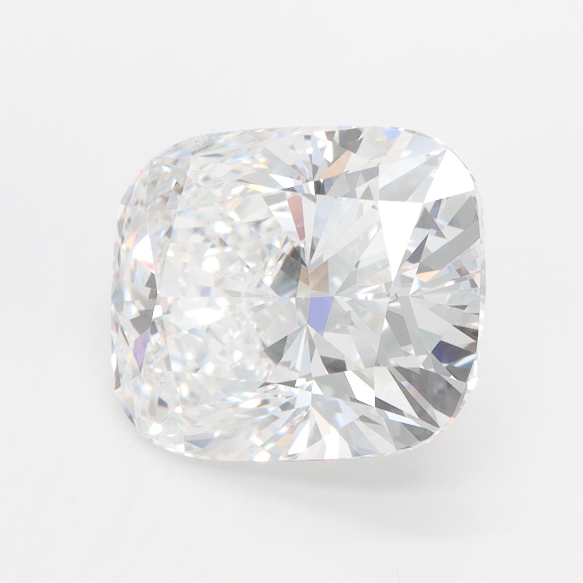 GIA 5.07 Carat Cushion Lab Grown Diamond 人工培育鑽石 實驗室人造鑽石