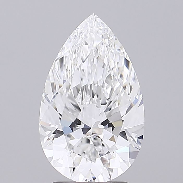 IGI 3.00 Carat Pear Lab Grown Diamond 人工培育鑽石 實驗室人造鑽石