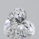 IGI 1.5 Carat Heart Lab Grown Diamond