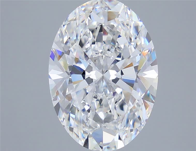 IGI 4.09 Carat Oval Lab Grown Diamond 人工培育鑽石 實驗室人造鑽石