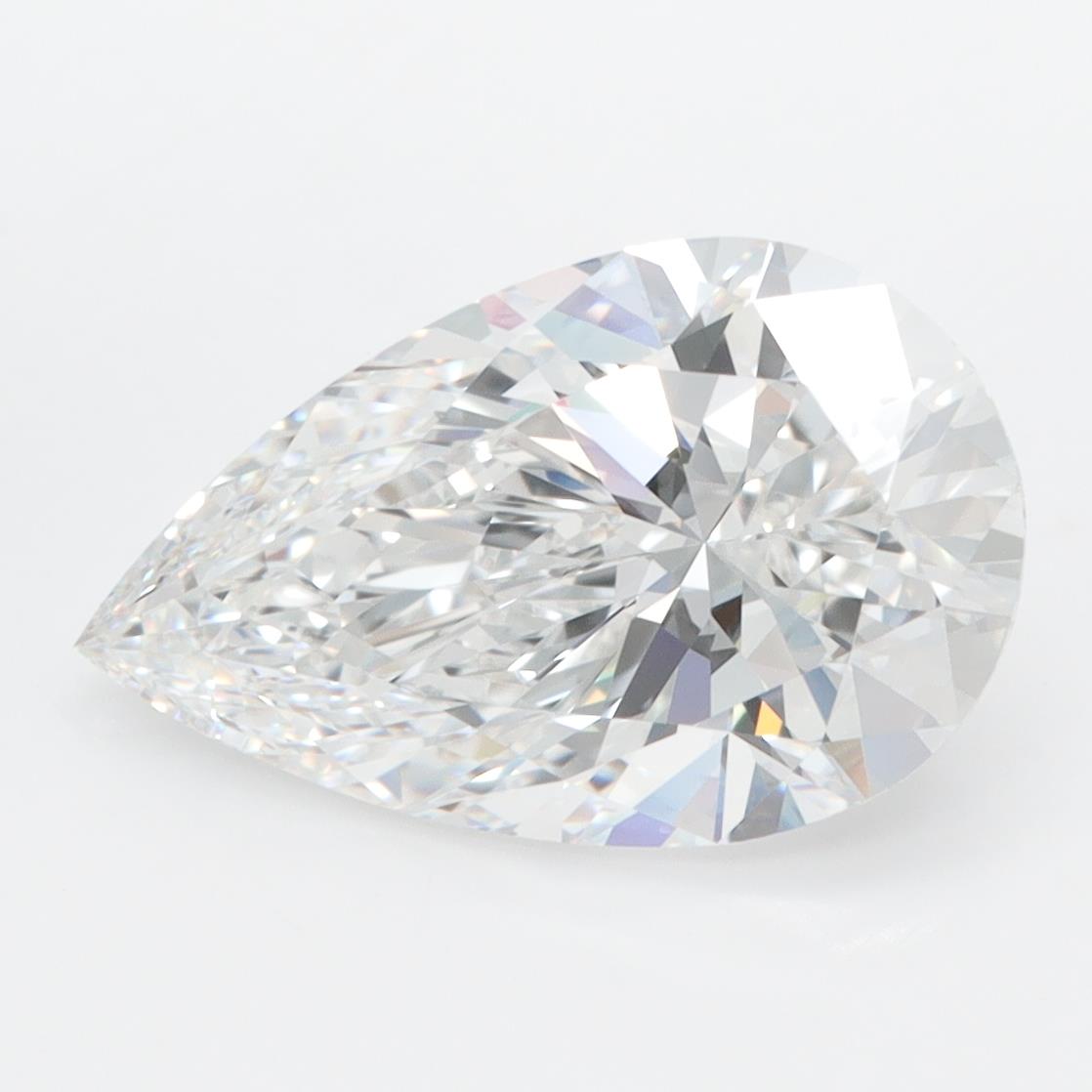IGI 3.10 Carat Pear Lab Grown Diamond 人工培育鑽石 實驗室人造鑽石