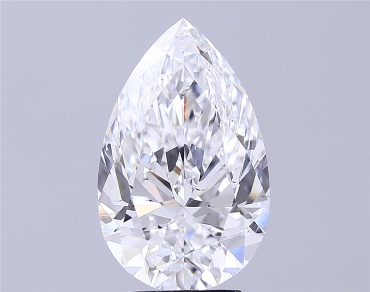 IGI 5.02 Carat Pear Lab Grown Diamond 人工培育鑽石 實驗室人造鑽石