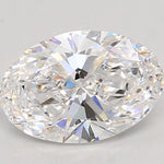 IGI 1.33 Carat Oval Lab Grown Diamond