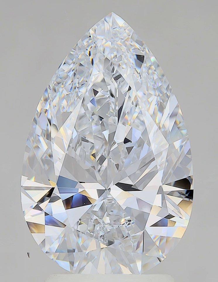 IGI 3.50 Carat Pear Lab Grown Diamond 人工培育鑽石 實驗室人造鑽石