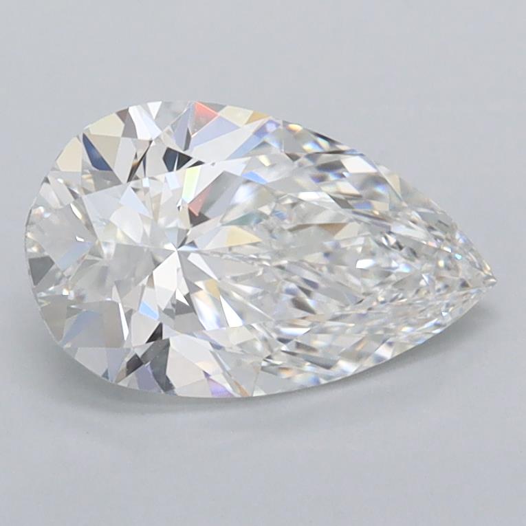 IGI 1.23 Carat Pear Lab Grown Diamond 人工培育鑽石 實驗室人造鑽石