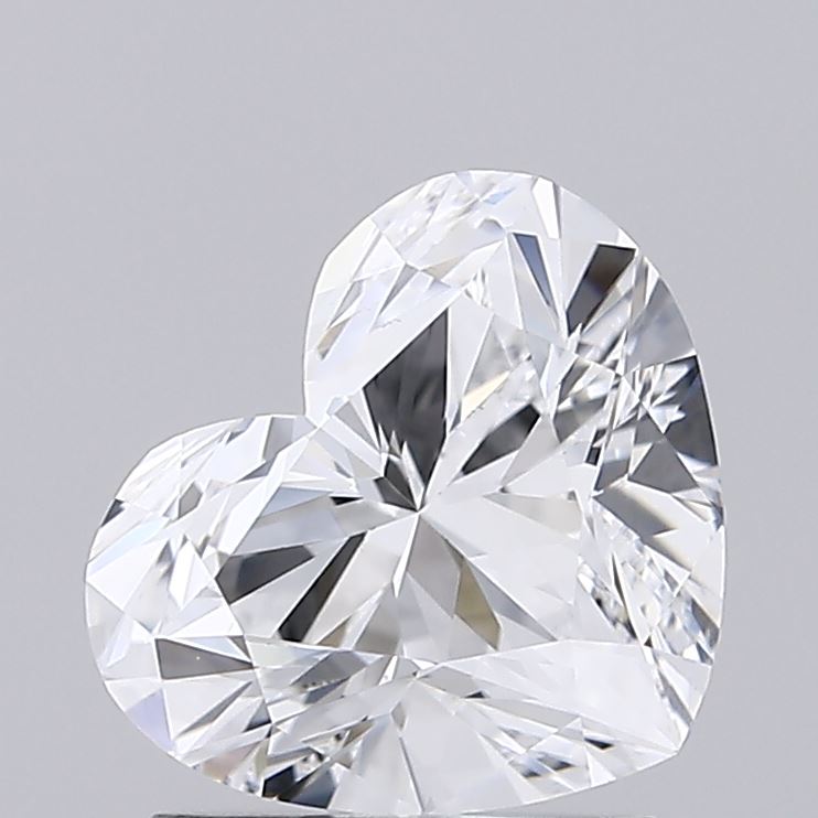 IGI 1.52 Carat Heart Lab Grown Diamond