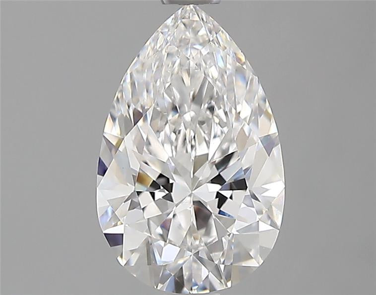 IGI 1.24 Carat Pear Lab Grown Diamond 人工培育鑽石 實驗室人造鑽石