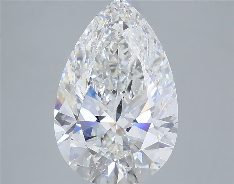 IGI 5.08 Carat Pear Lab Grown Diamond 人工培育鑽石 實驗室人造鑽石