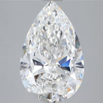 IGI 4.00 Carat Pear Lab Grown Diamond 人工培育鑽石 實驗室人造鑽石