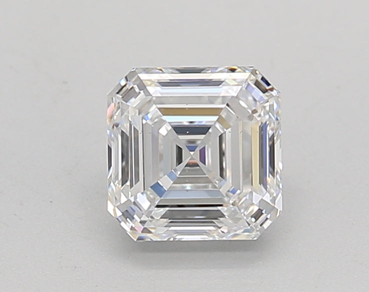 IGI 1 Carat Square Emerald Lab Grown Diamond