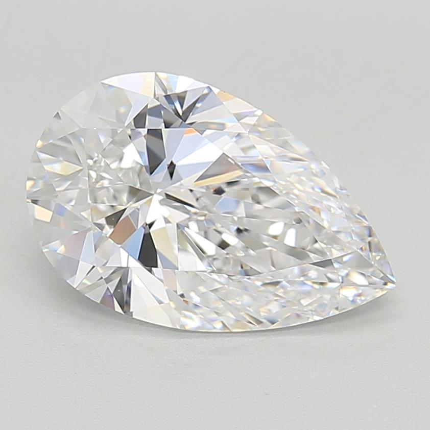 IGI 4.04 Carat Pear Lab Grown Diamond 人工培育鑽石 實驗室人造鑽石