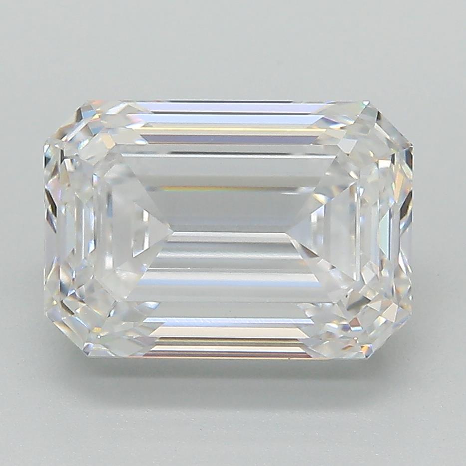 GIA 4.04 Carat Emerald Lab Grown Diamond 人工培育鑽石 實驗室人造鑽石
