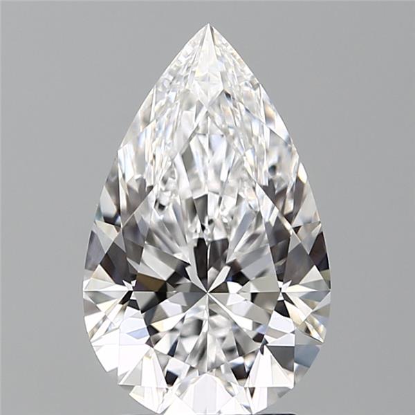 IGI 3.06 Carat Pear Lab Grown Diamond 人工培育鑽石 實驗室人造鑽石
