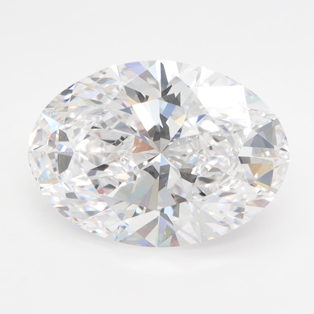 GIA 3.50 Carat Oval Lab Grown Diamond 人工培育鑽石 實驗室人造鑽石