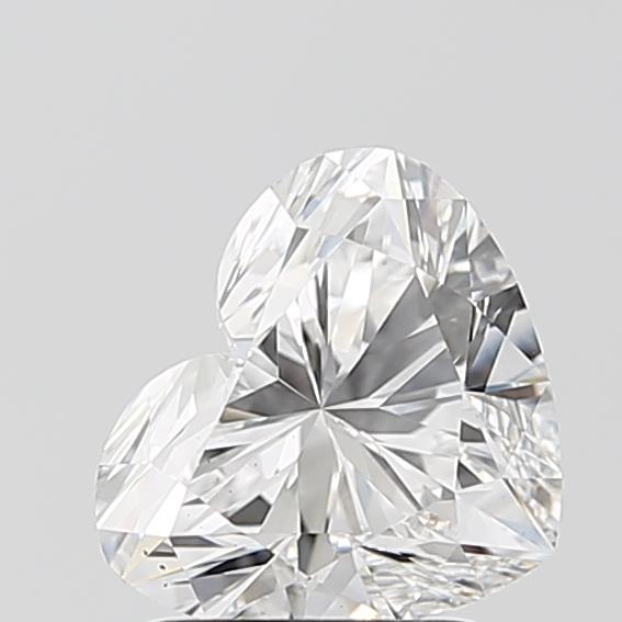 IGI 1.73 Carat Heart Lab Grown Diamond