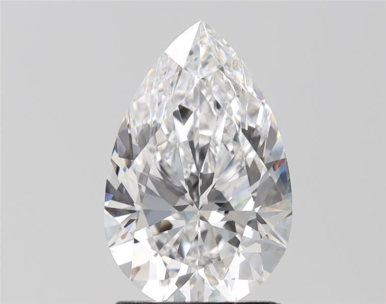 GIA 2.53 Carat Pear Lab Grown Diamond 人工培育鑽石 實驗室人造鑽石