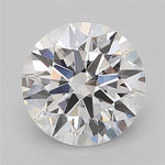 IGI 2.54 Carat Round Brilliant Lab Grown Diamond