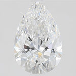 IGI 1.63 Carat Pear Lab Grown Diamond