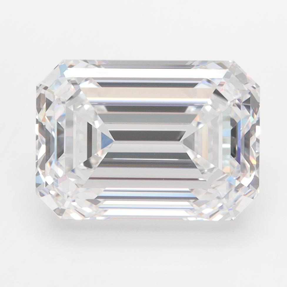 GIA 4.04 Carat Emerald Lab Grown Diamond 人工培育鑽石 實驗室人造鑽石