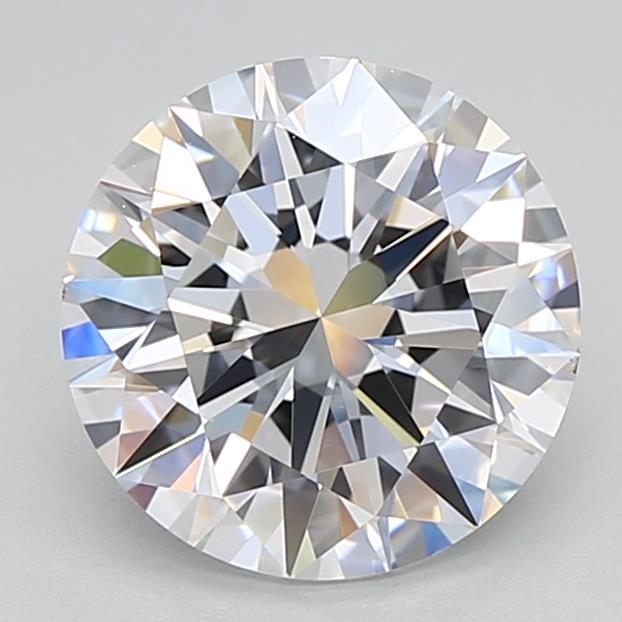 GIA 2.61 Carat Round Brilliant Lab Grown Diamond