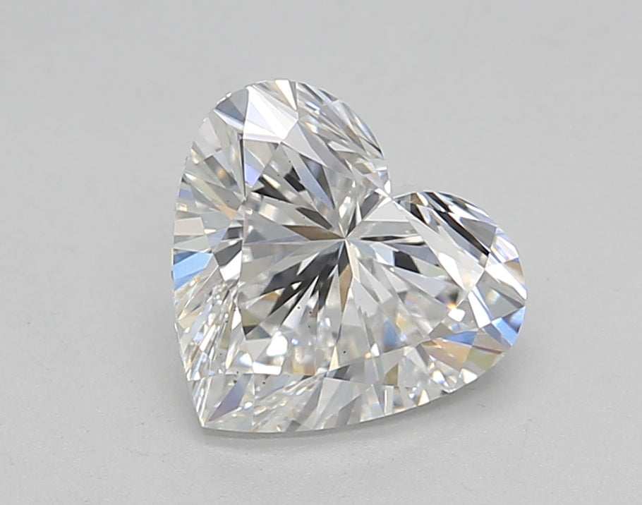 IGI 1.62 Carat Heart Lab Grown Diamond