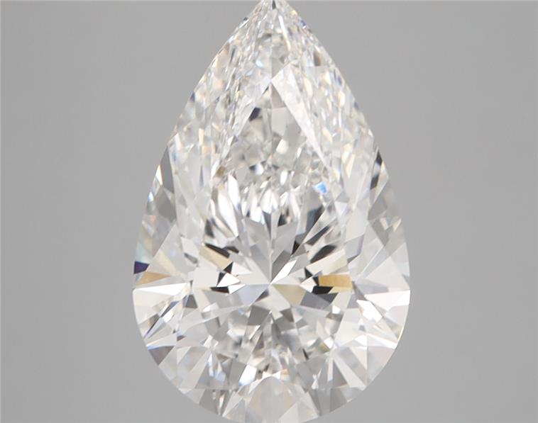 IGI 3.02 Carat Pear Lab Grown Diamond 人工培育鑽石 實驗室人造鑽石