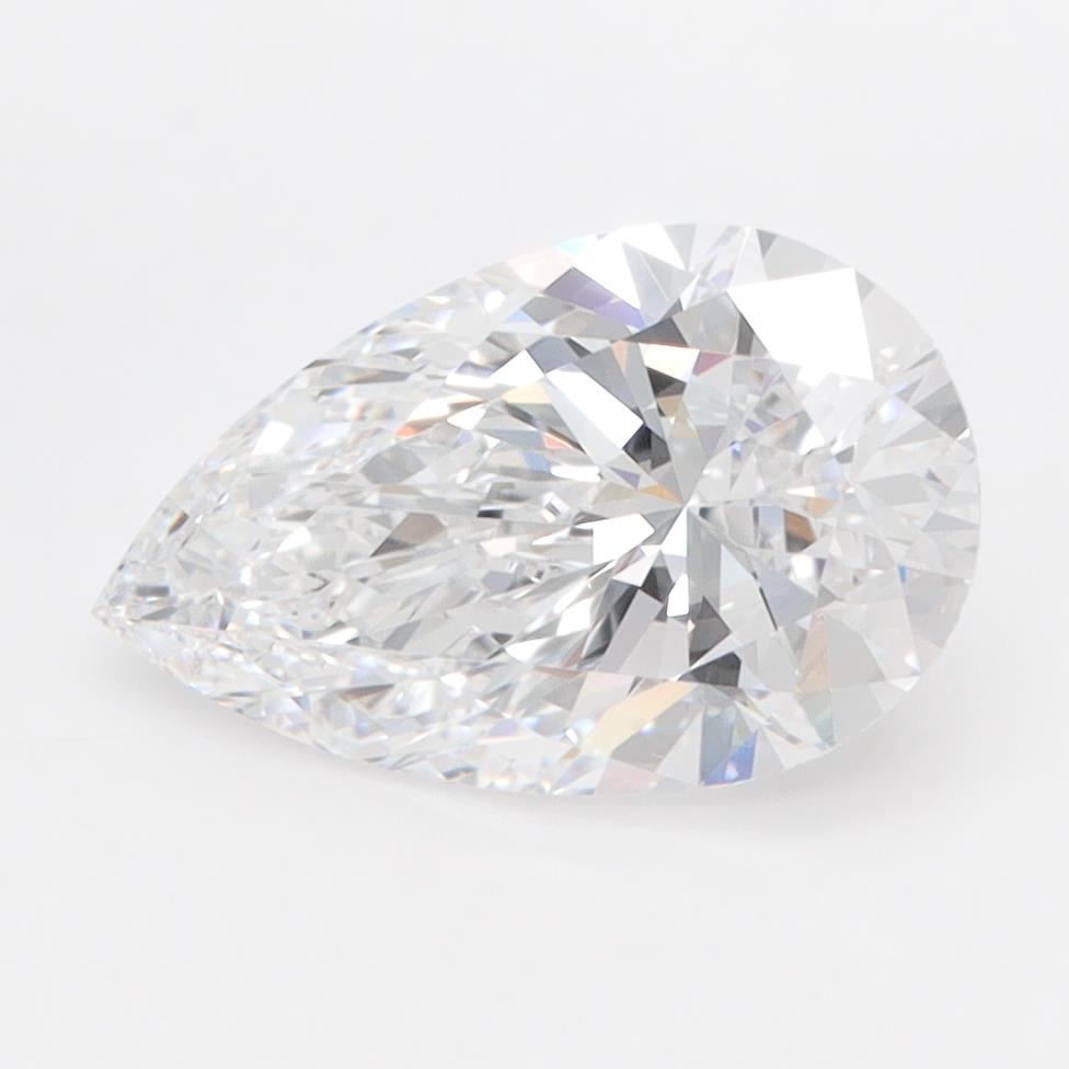 IGI 2.10 Carat Pear Lab Grown Diamond 人工培育鑽石 實驗室人造鑽石