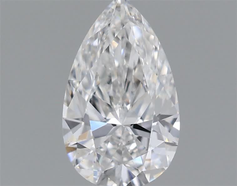 IGI 0.65 Carat Pear Lab Grown Diamond