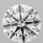GIA 2.51 Carat Round Brilliant Lab Grown Diamond