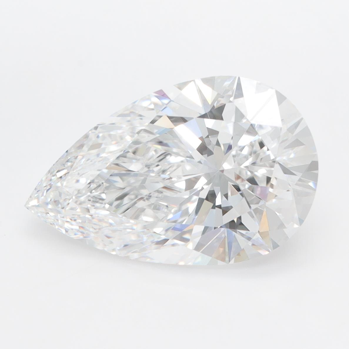 IGI 3.96 Carat Pear Lab Grown Diamond 人工培育鑽石 實驗室人造鑽石