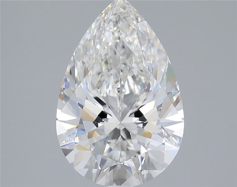 IGI 3.00 Carat Pear Lab Grown Diamond 人工培育鑽石 實驗室人造鑽石