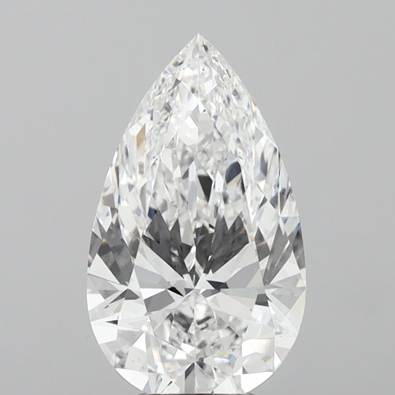 IGI 5.09 Carat Pear Lab Grown Diamond 人工培育鑽石 實驗室人造鑽石