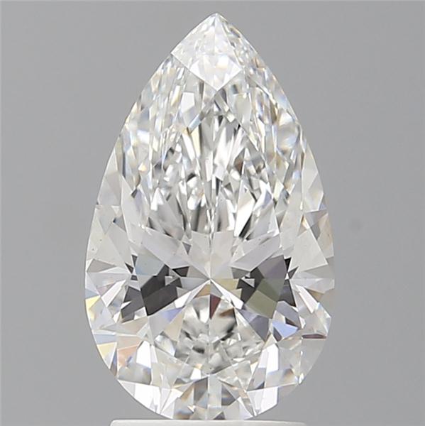 IGI 2.60 Carat Pear Lab Grown Diamond 人工培育鑽石 實驗室人造鑽石