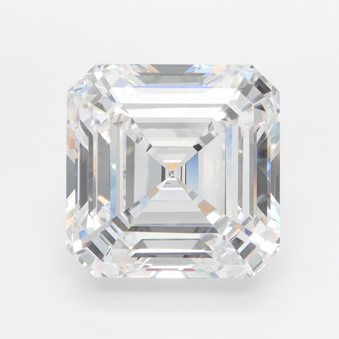 GIA 5.29 Carat Asscher Lab Grown Diamond 人工培育鑽石 實驗室人造鑽石