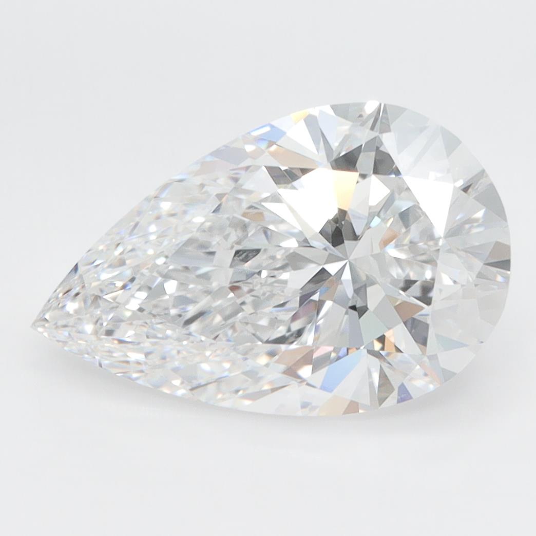 GIA 3.08 Carat Pear Lab Grown Diamond 人工培育鑽石 實驗室人造鑽石