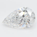 GIA 3.08 Carat Pear Lab Grown Diamond 人工培育鑽石 實驗室人造鑽石