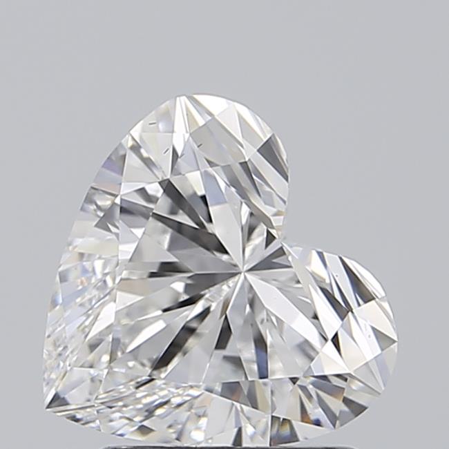 IGI 1.44 Carat Heart Lab Grown Diamond
