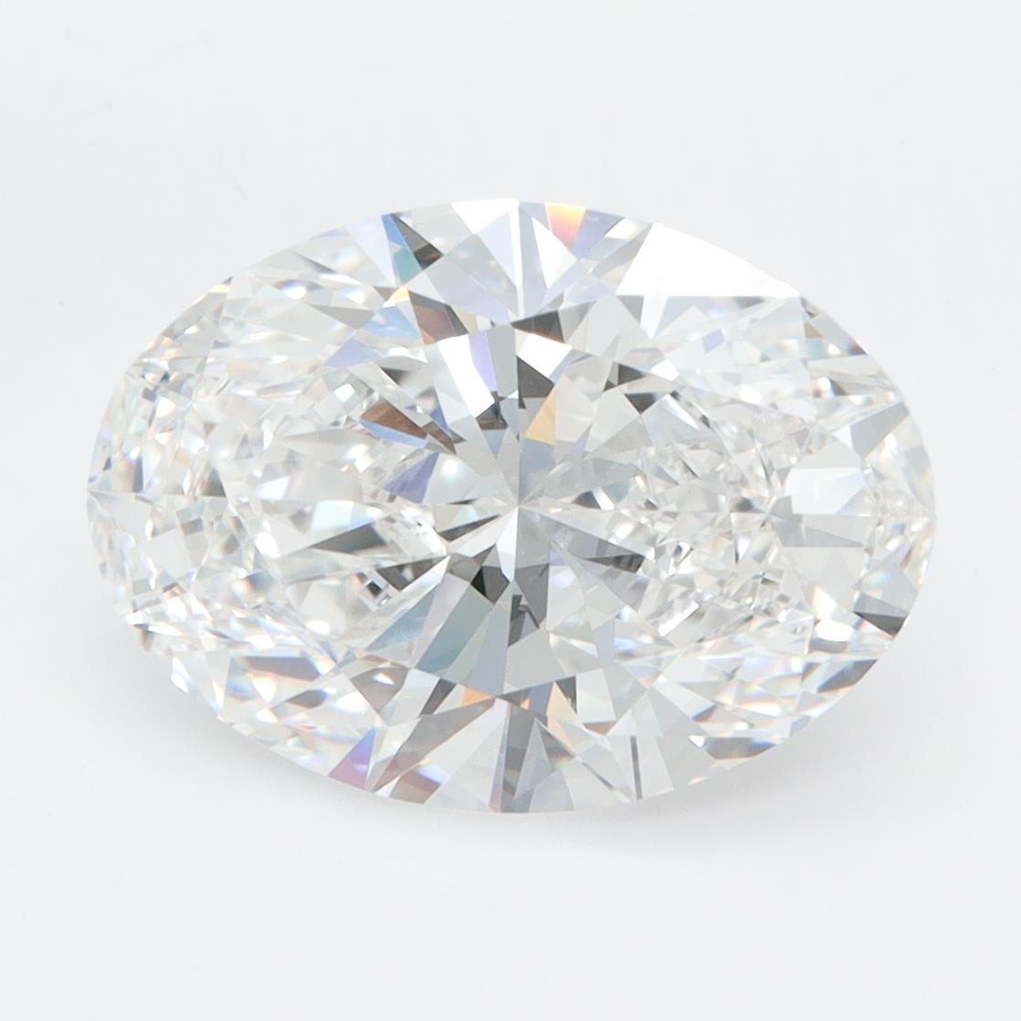 GIA 5.03 Carat Oval Lab Grown Diamond 人工培育鑽石 實驗室人造鑽石