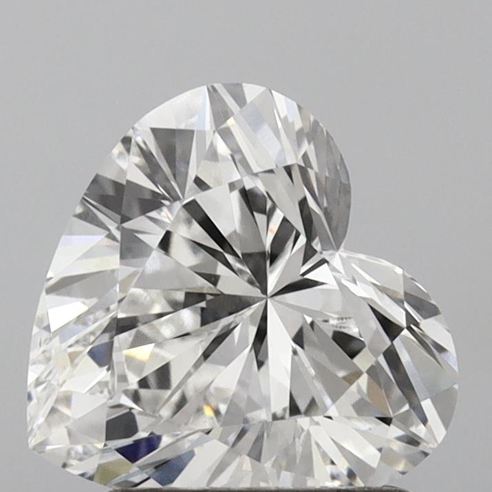 IGI 1.68 Carat Heart Lab Grown Diamond